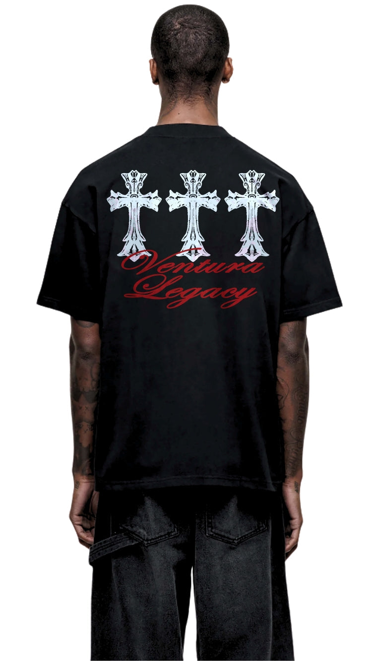 VENTURA LEGACY HEAVYWEIGHT 16S TEE DRAIN