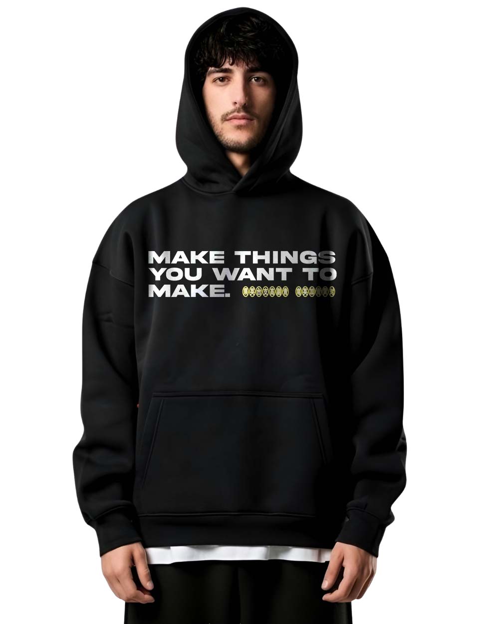 PULLOVER HOODIE UNISEX MAKE THINGS