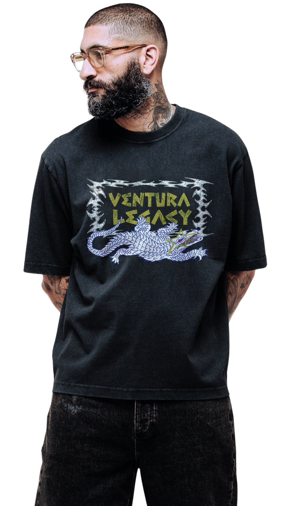 HEAVYWEIGHT 16S TEE CROCCA