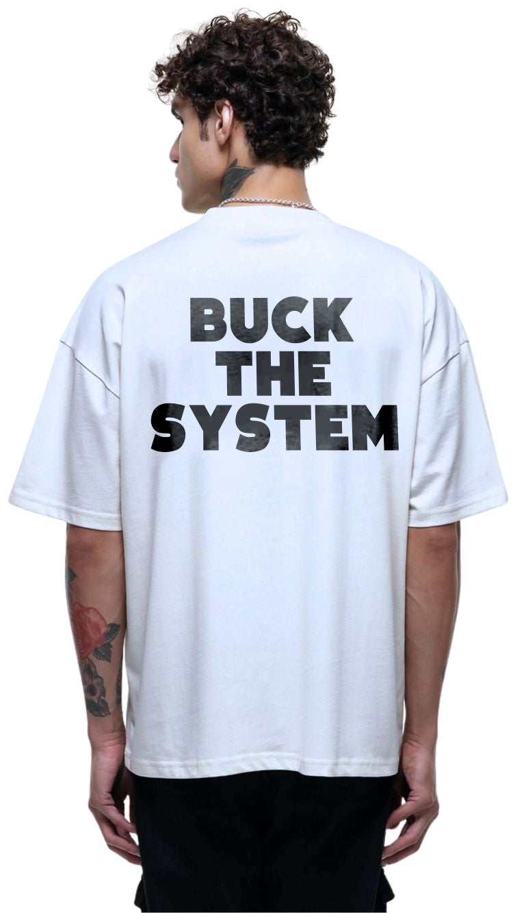 HEAVYWEIGHT 16S TEE BUCK THE SYSTEM