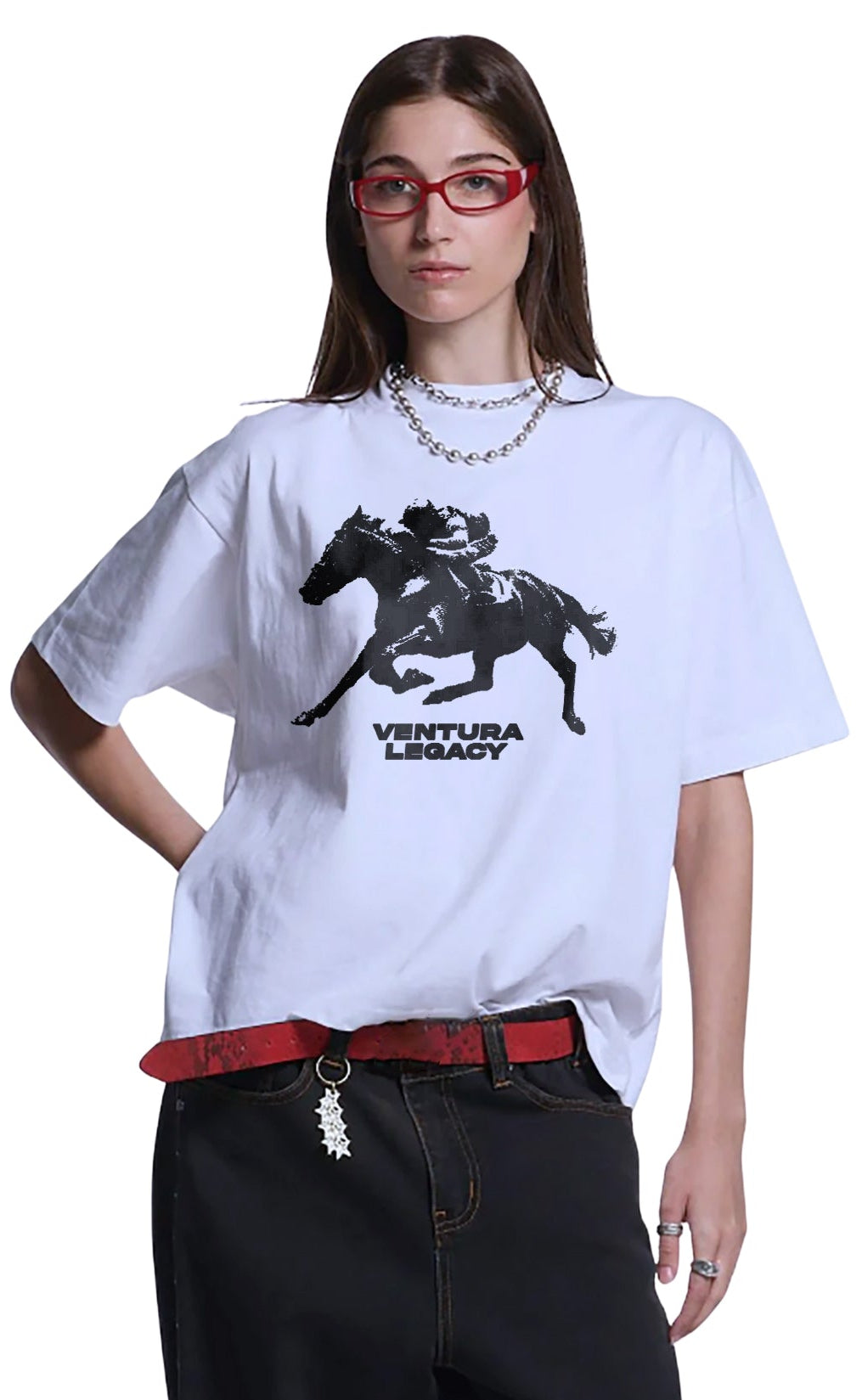 HEAVYWEIGHT 16S TEE THE HORSES