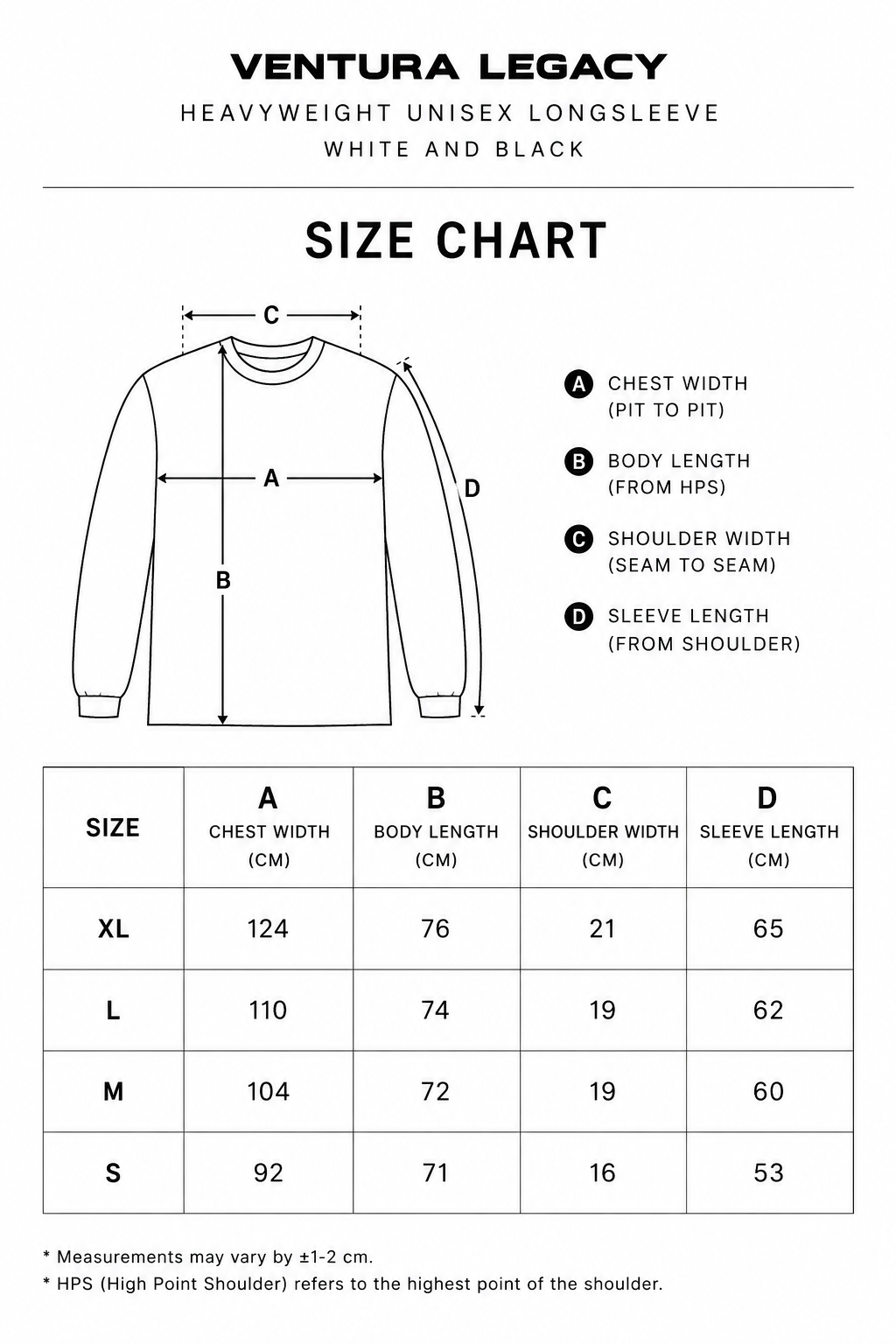 LONGSLEEVE TSHIRT GLORY VENTURA