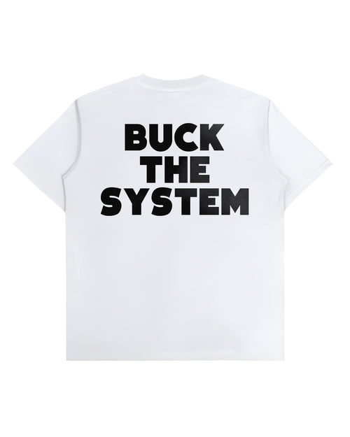 HEAVYWEIGHT 16S TEE BUCK THE SYSTEM